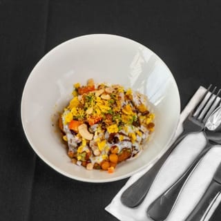 Aloo Tikki Chana Chaat