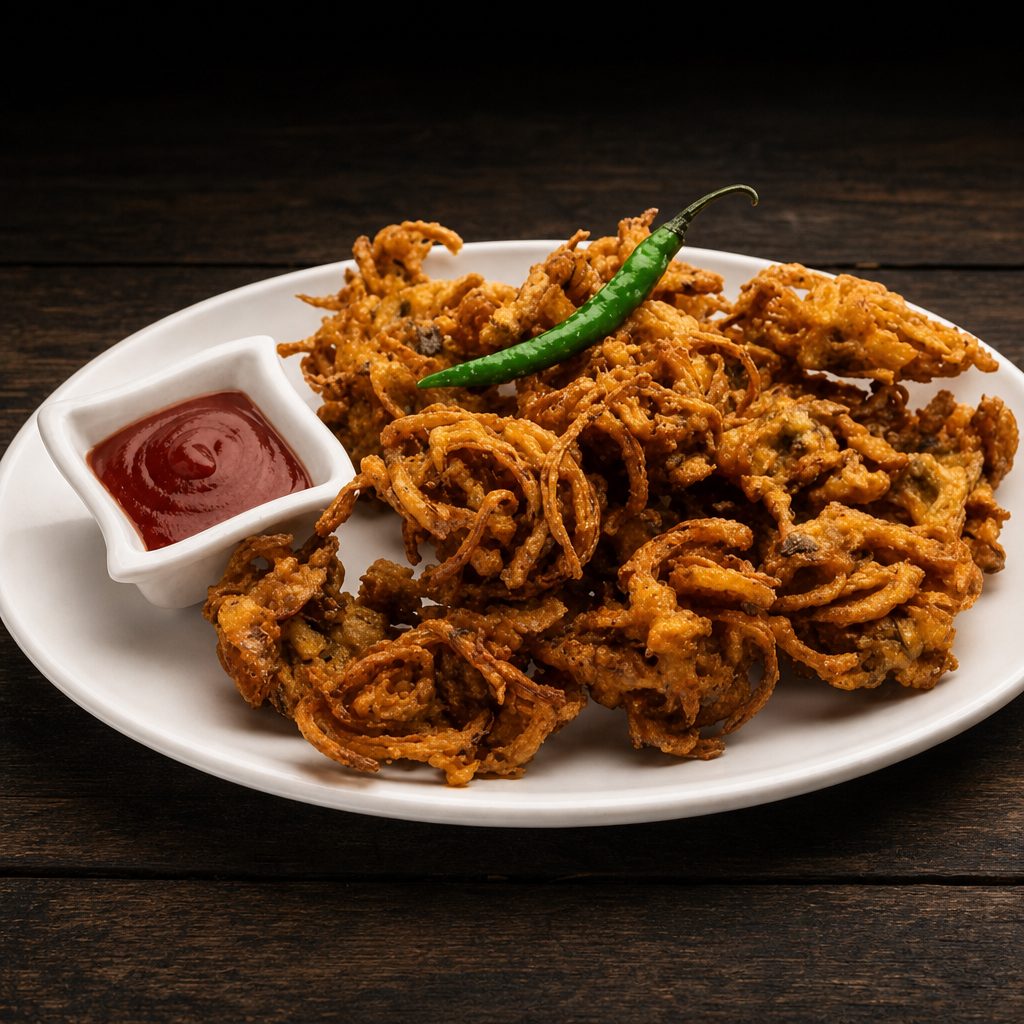 Vegetarian Pakora.