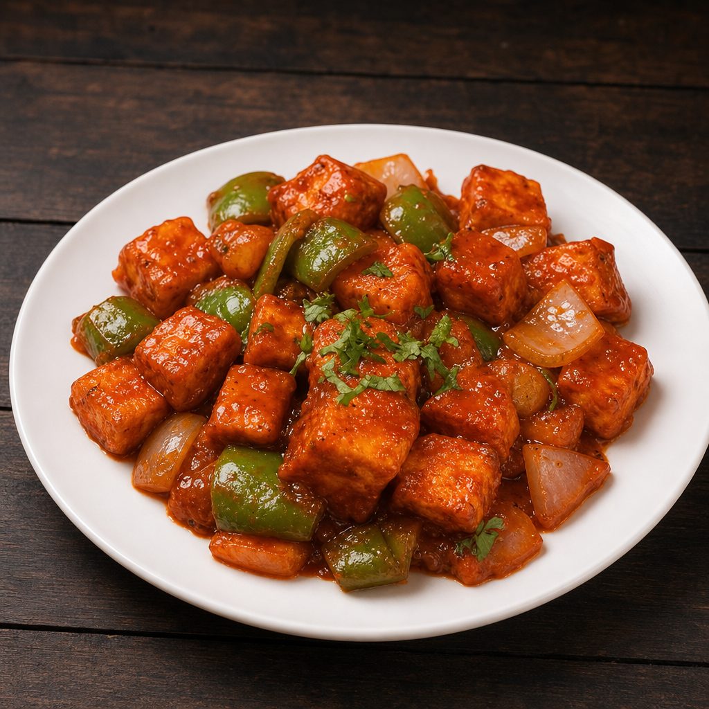 Chili Paneer.