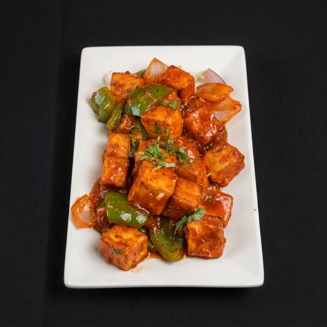 Chili Paneer.